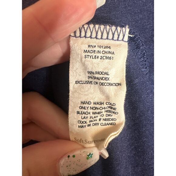 Soft Surroundings Tunic‎ Top in Blue Size Large - Picture 4 of 4